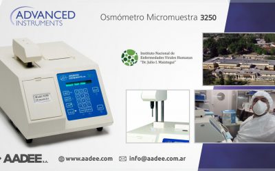 Validación del Osmómetro Advanced Instruments 3250