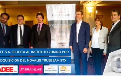 Adquisición del “Novalis TrueBeam STx” por el Instituto Zunino (Córdoba)