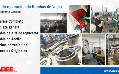 Reparación y Mantenimiento de bombas de Vacío y Alto Vacío de todo tipo de tecnologías