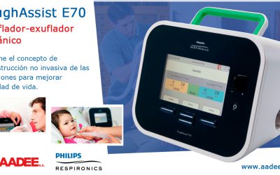 CoughAssist E70. La nueva generación de insuflador-exuflador mecánico