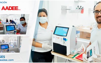 Instalación de nuestro Analizador de PH y Gases en sangre en el Hospital Dr. Eurnekian de Ezeiza